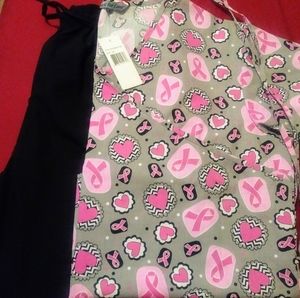 Breast Cancer Awareness Scrub Set